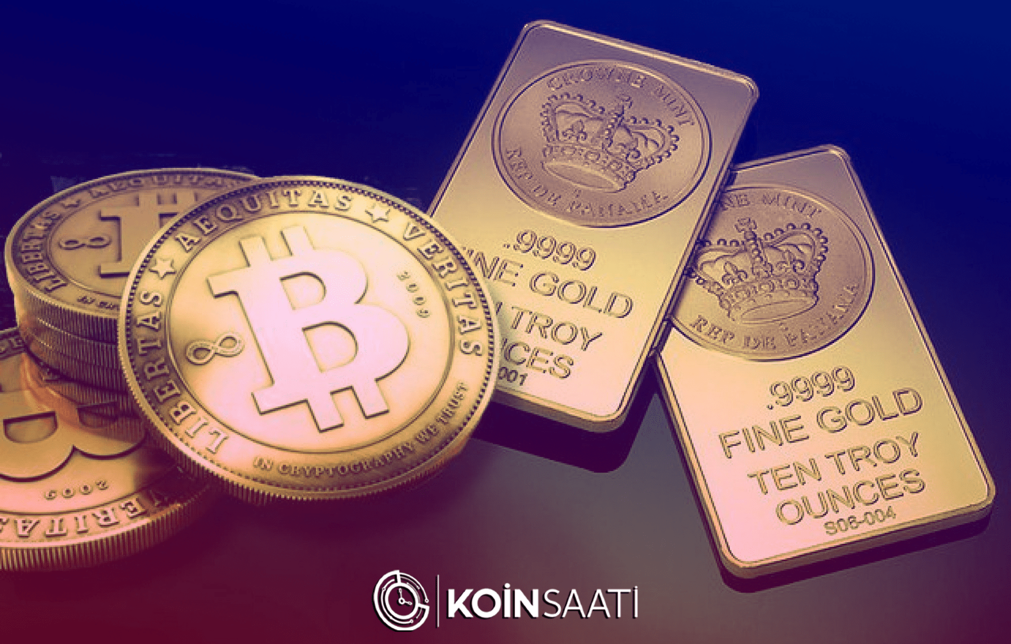 Bitcoin, Altın
